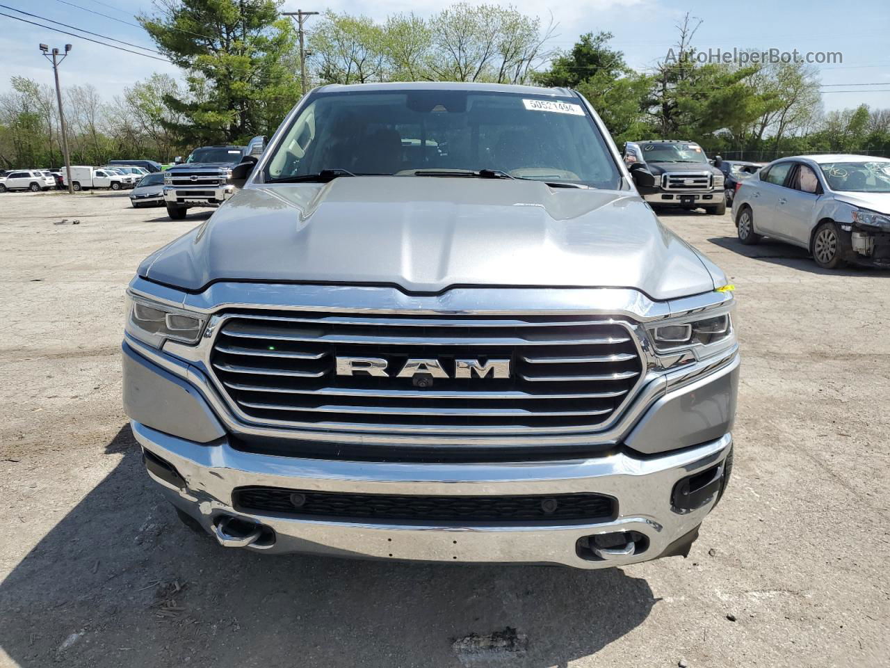 2022 Ram 1500 Longhorn Серебряный vin: 1C6SRFKT7NN167885