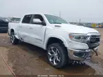 2019 Ram 1500 Longhorn  4x4 5'7 Box White vin: 1C6SRFKT9KN688067