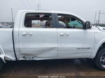 2019 Ram 1500 Longhorn  4x4 5'7 Box White vin: 1C6SRFKT9KN688067