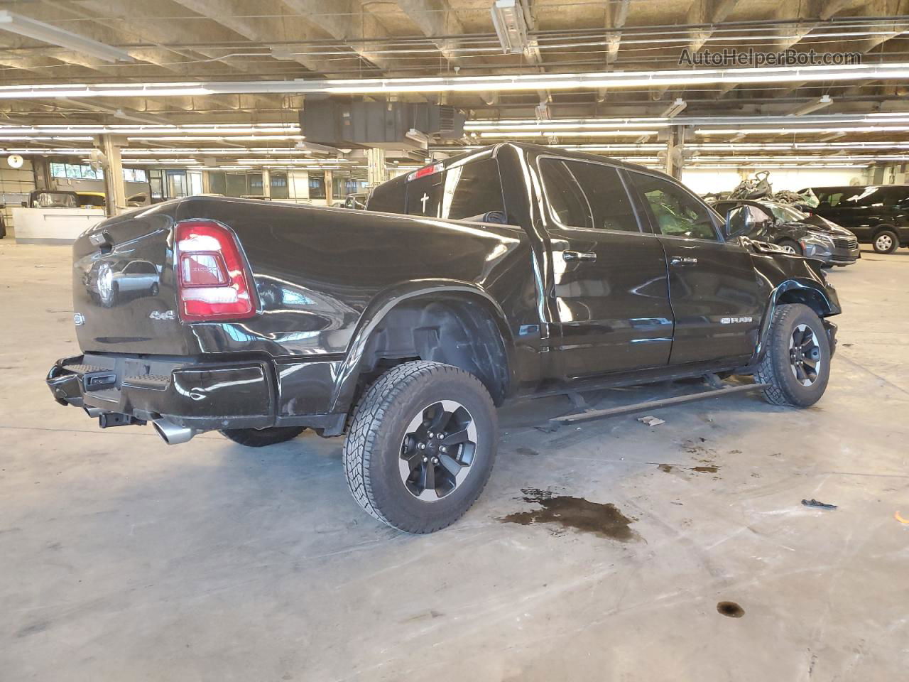 2019 Ram 1500 Longhorn Black vin: 1C6SRFKTXKN815330