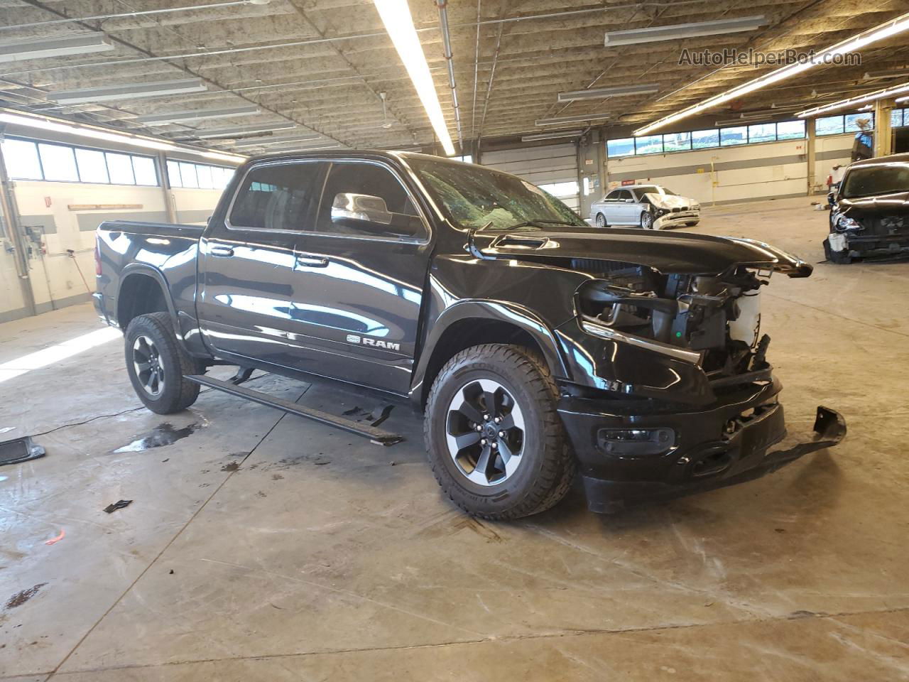 2019 Ram 1500 Longhorn Black vin: 1C6SRFKTXKN815330