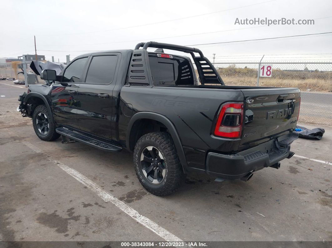 2022 Ram 1500 Rebel  4x4 5'7 Box Черный vin: 1C6SRFLM2NN261812