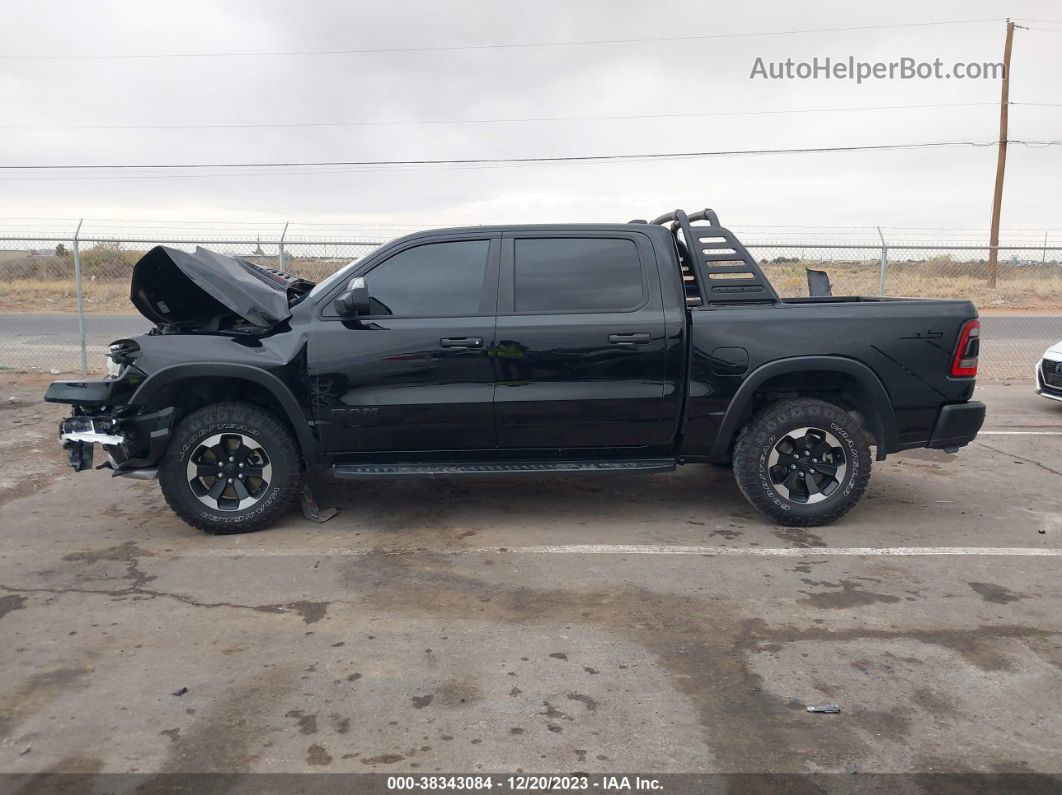 2022 Ram 1500 Rebel  4x4 5'7 Box Black vin: 1C6SRFLM2NN261812