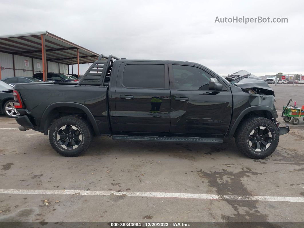 2022 Ram 1500 Rebel  4x4 5'7 Box Черный vin: 1C6SRFLM2NN261812