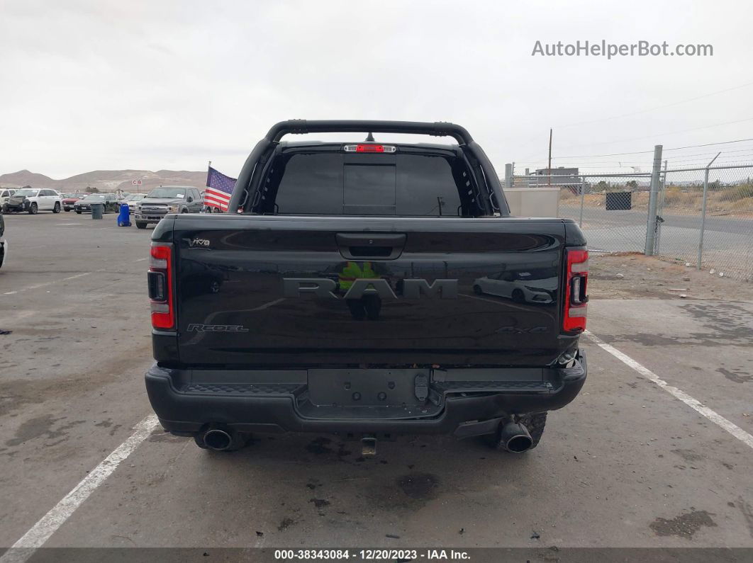 2022 Ram 1500 Rebel  4x4 5'7 Box Black vin: 1C6SRFLM2NN261812