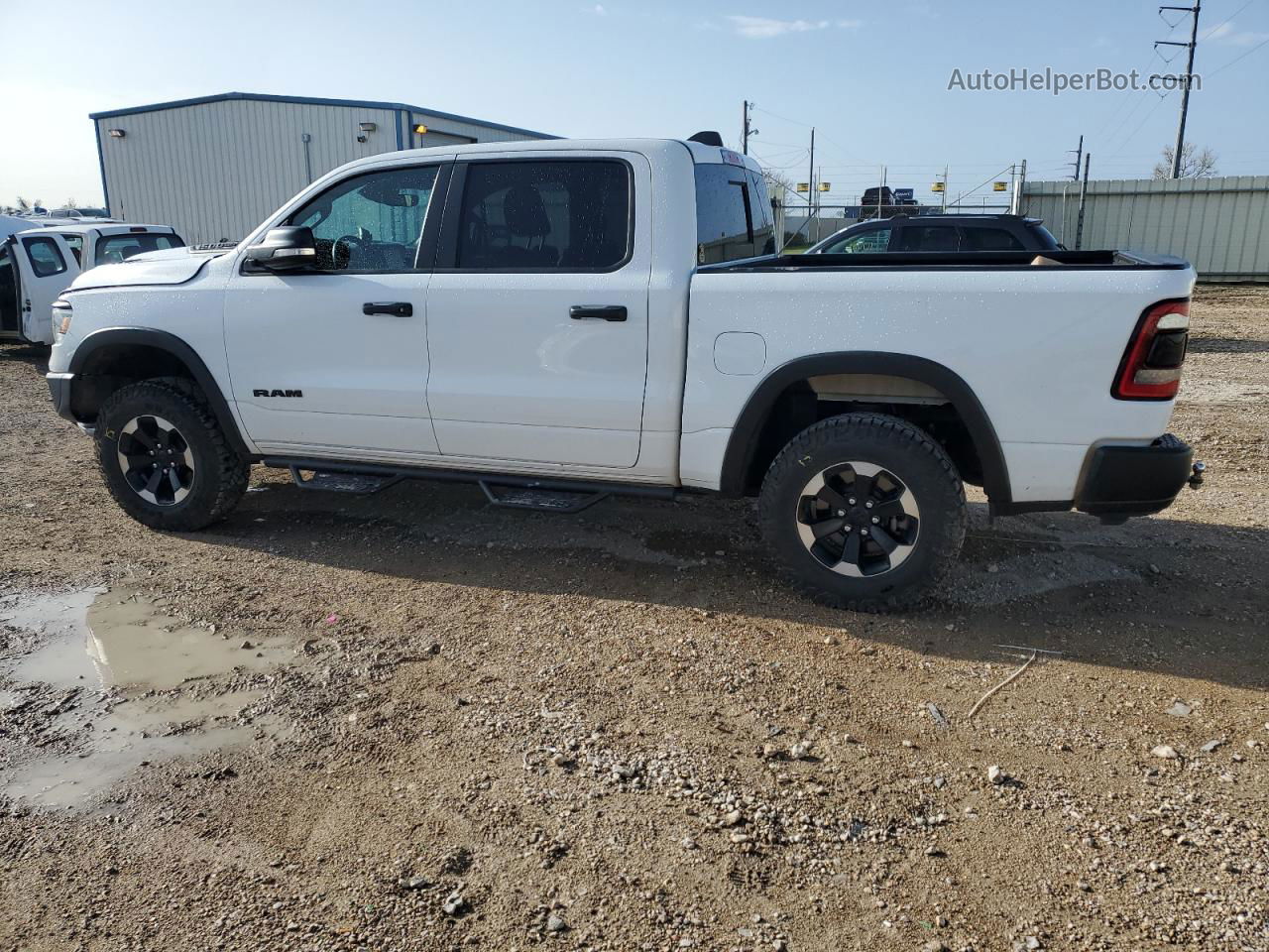 2022 Ram 1500 Rebel Белый vin: 1C6SRFLM4NN221246