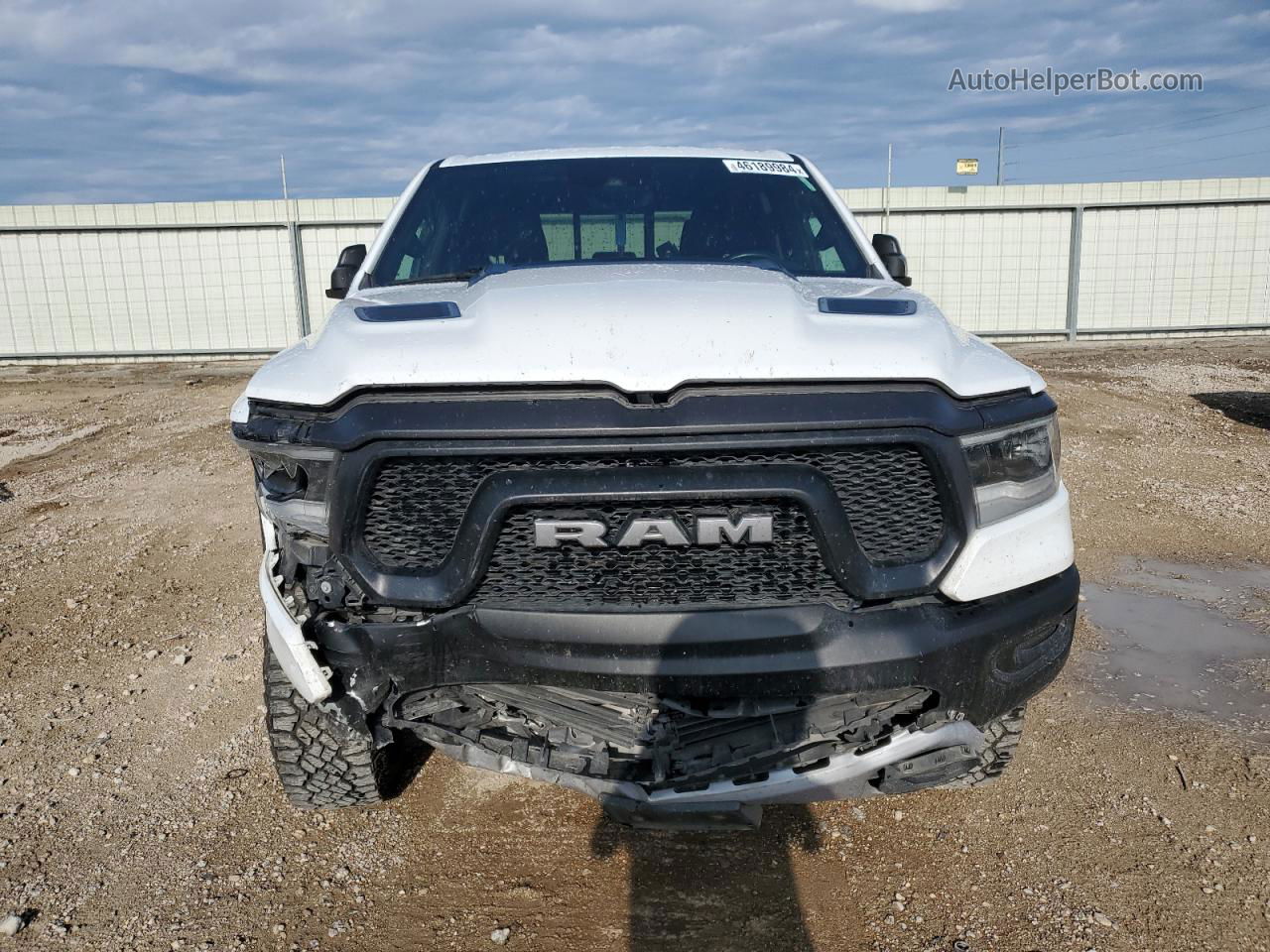 2022 Ram 1500 Rebel Белый vin: 1C6SRFLM4NN221246