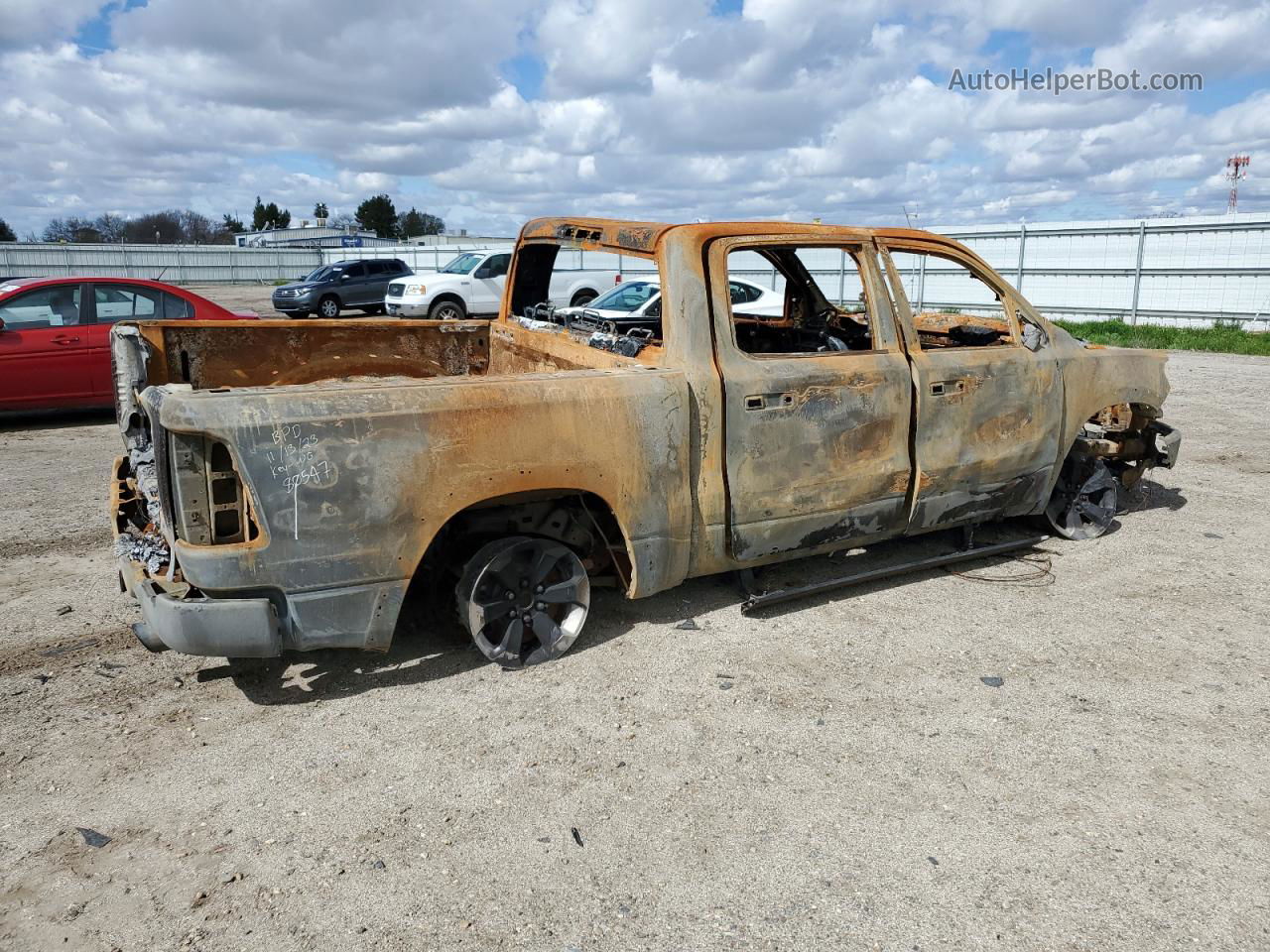 2020 Ram 1500 Rebel Burn vin: 1C6SRFLMXLN201595