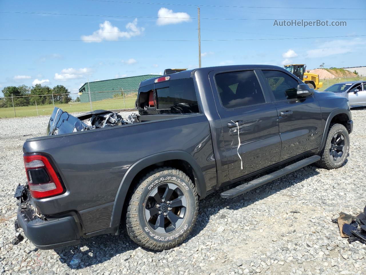 2019 Ram 1500 Rebel Gray vin: 1C6SRFLT0KN797922