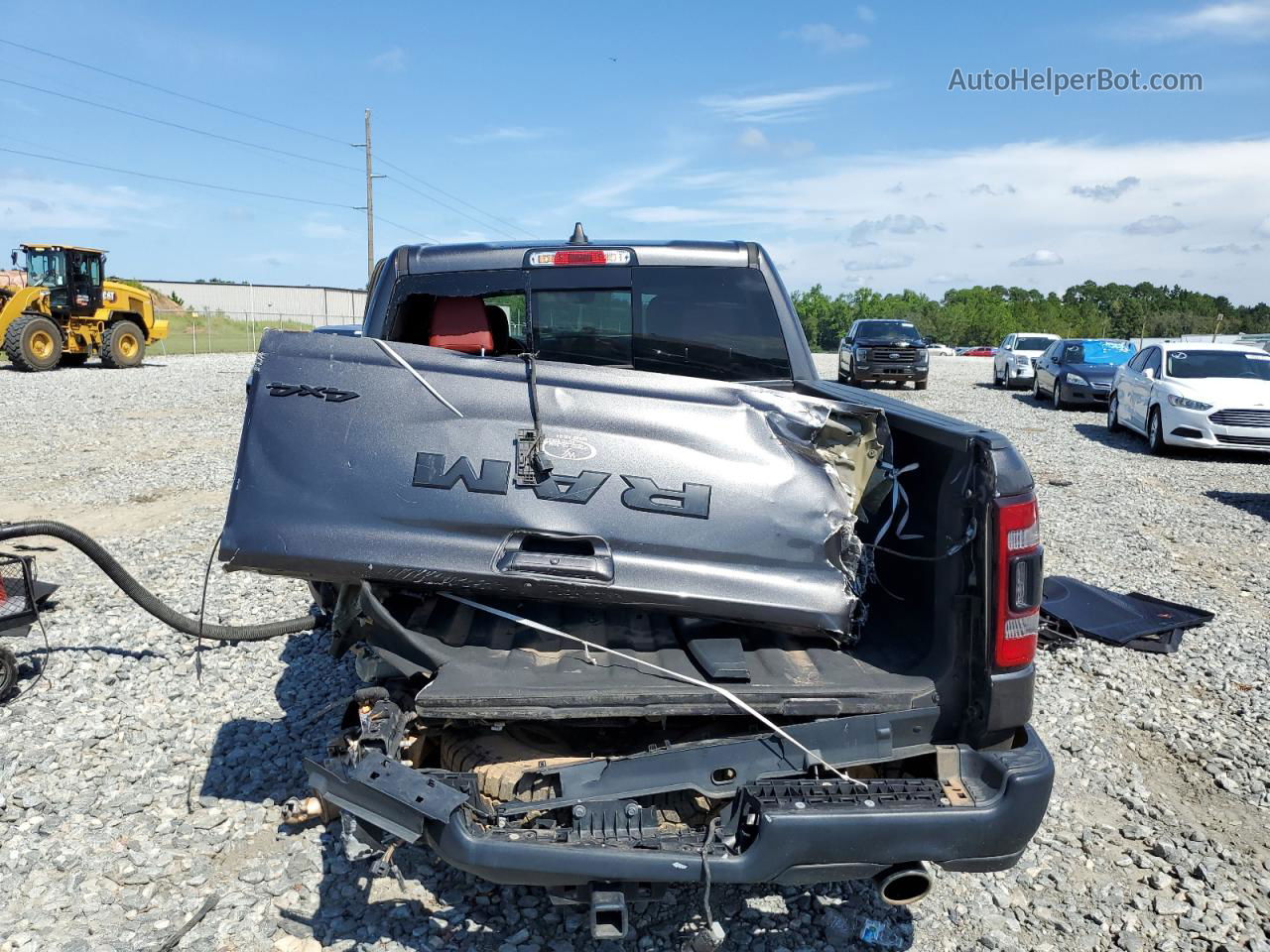 2019 Ram 1500 Rebel Gray vin: 1C6SRFLT0KN797922