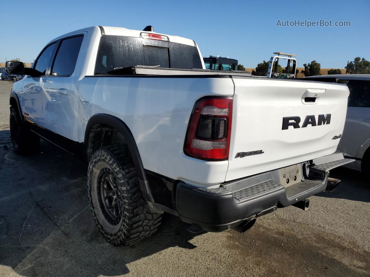 2020 Ram 1500 Rebel White vin: 1C6SRFLT0LN138031