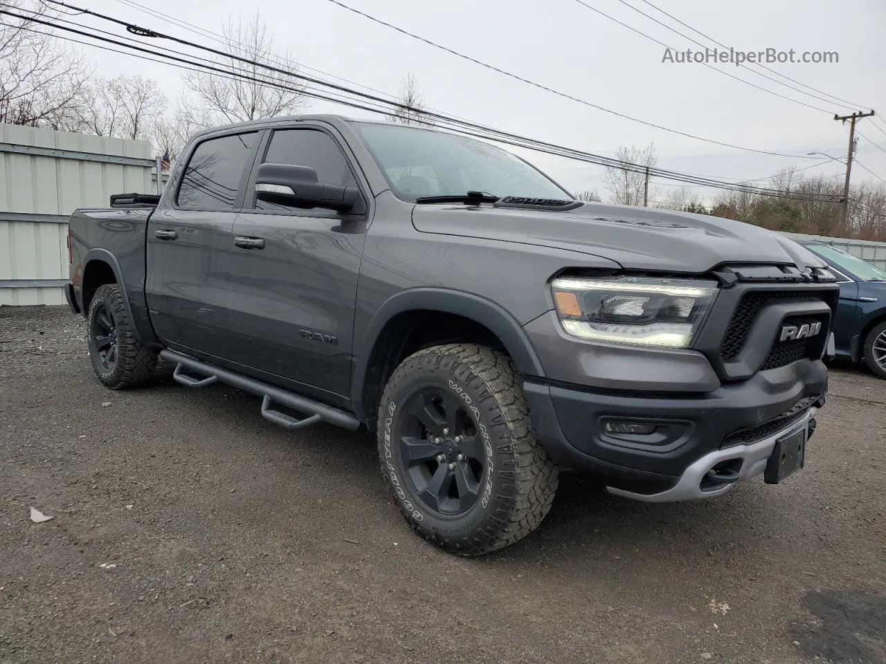 2019 Ram 1500 Rebel Gray vin: 1C6SRFLT1KN540686