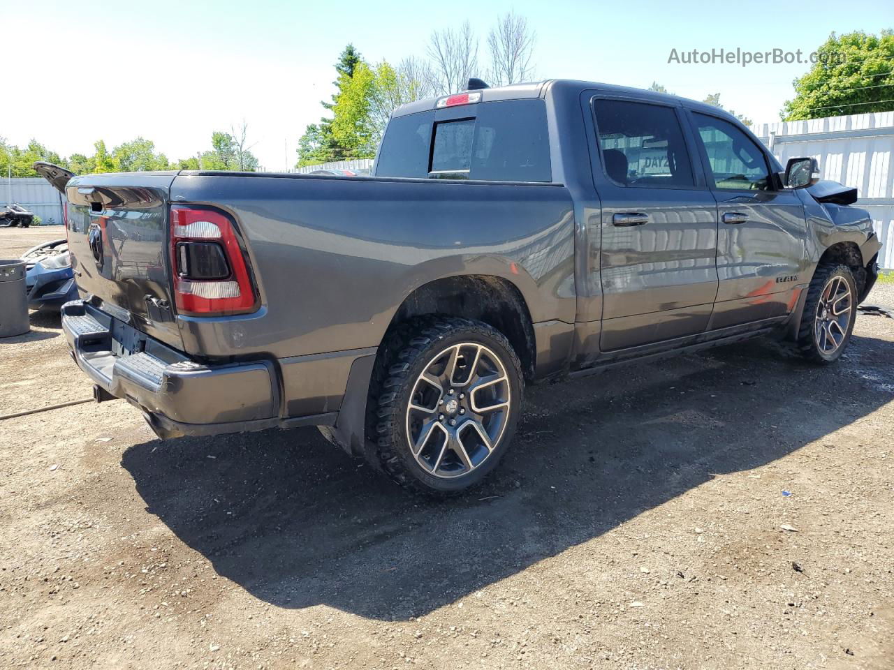 2019 Ram 1500 Rebel Gray vin: 1C6SRFLT2KN584664