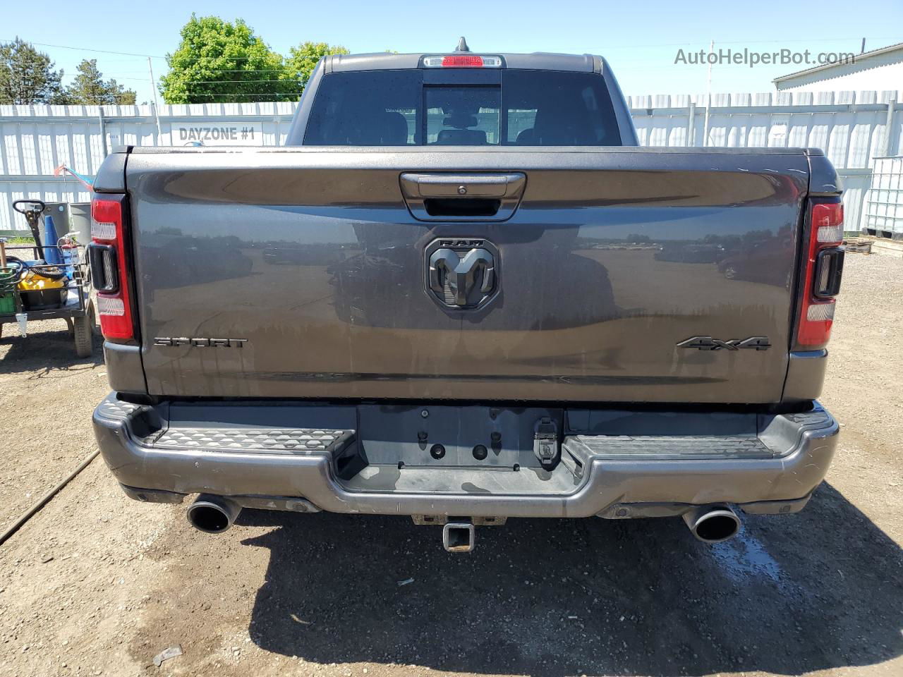 2019 Ram 1500 Rebel Gray vin: 1C6SRFLT2KN584664