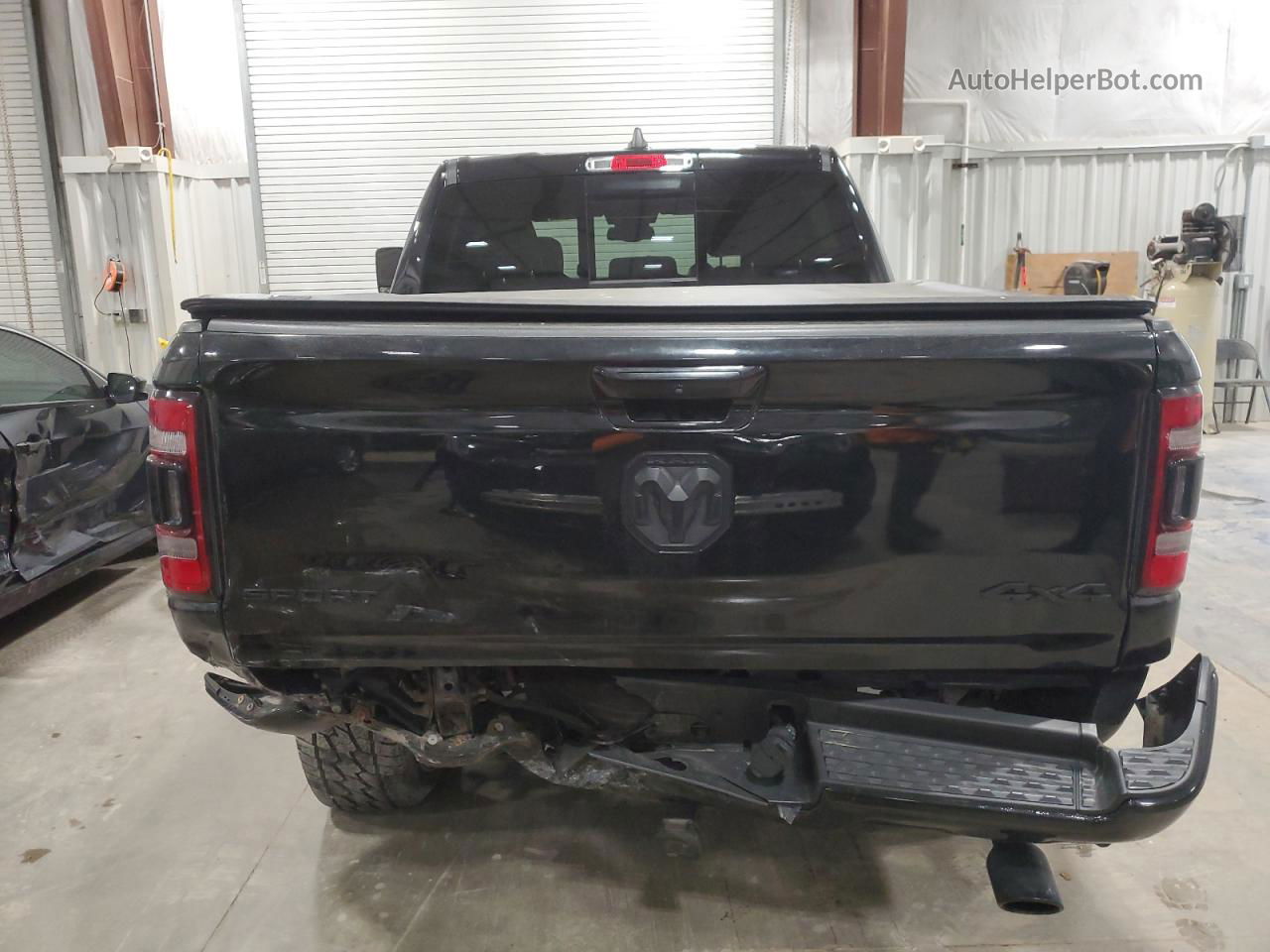 2019 Ram 1500 Rebel Черный vin: 1C6SRFLT2KN837840