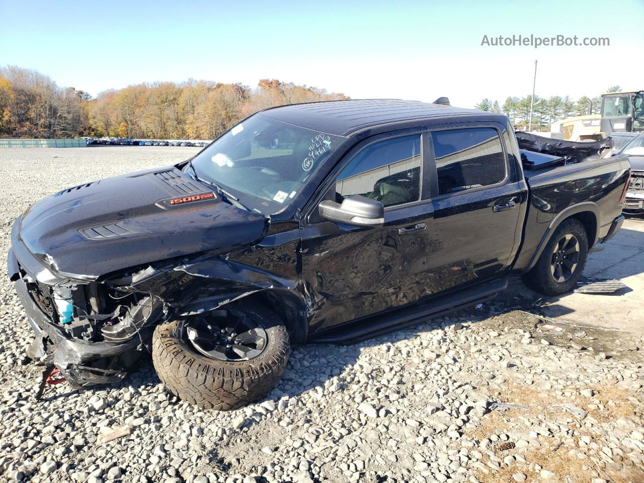 2019 Ram 1500 Rebel Black vin: 1C6SRFLT3KN594619