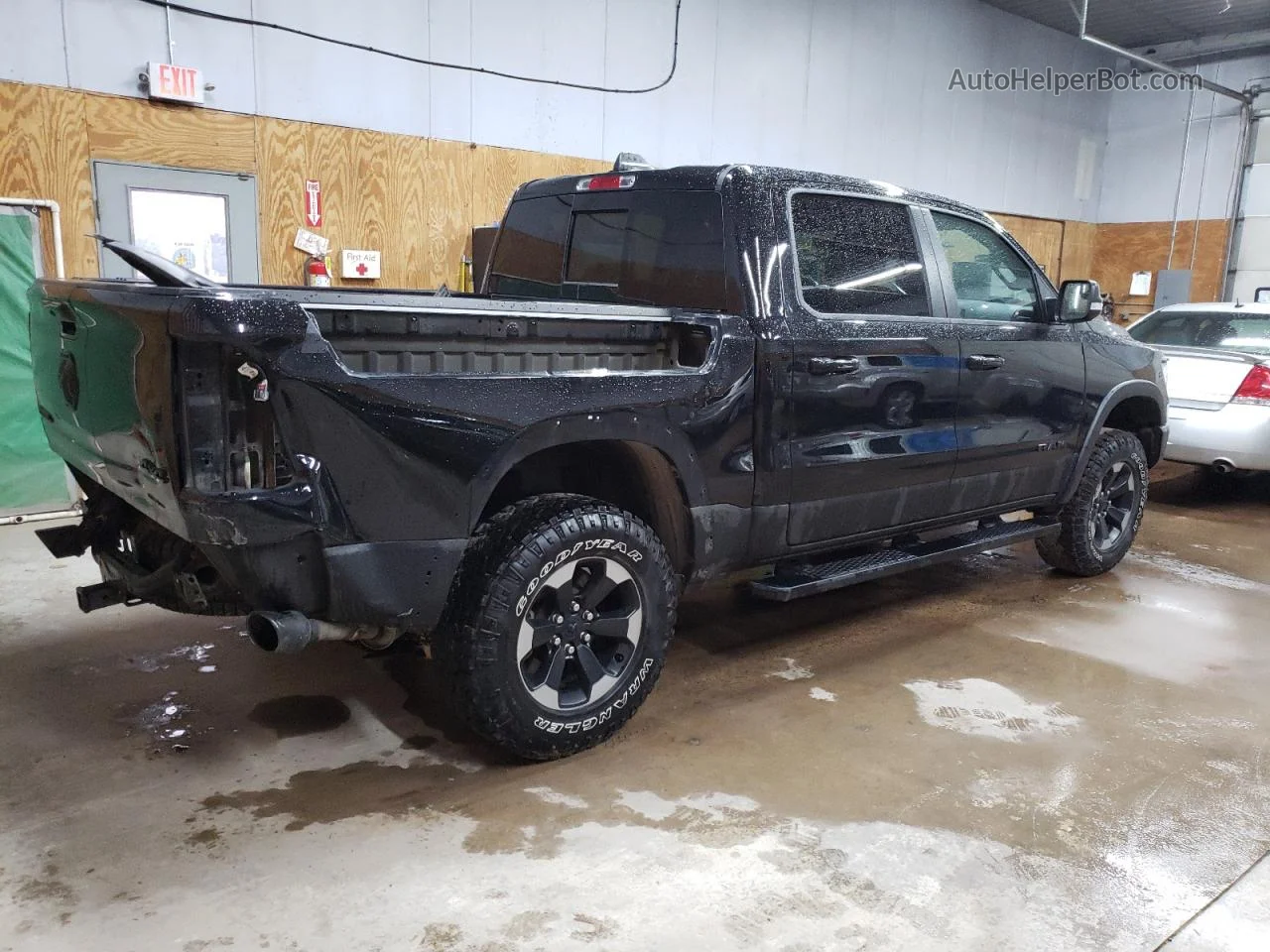 2020 Ram 1500 Rebel Black vin: 1C6SRFLT3LN155230