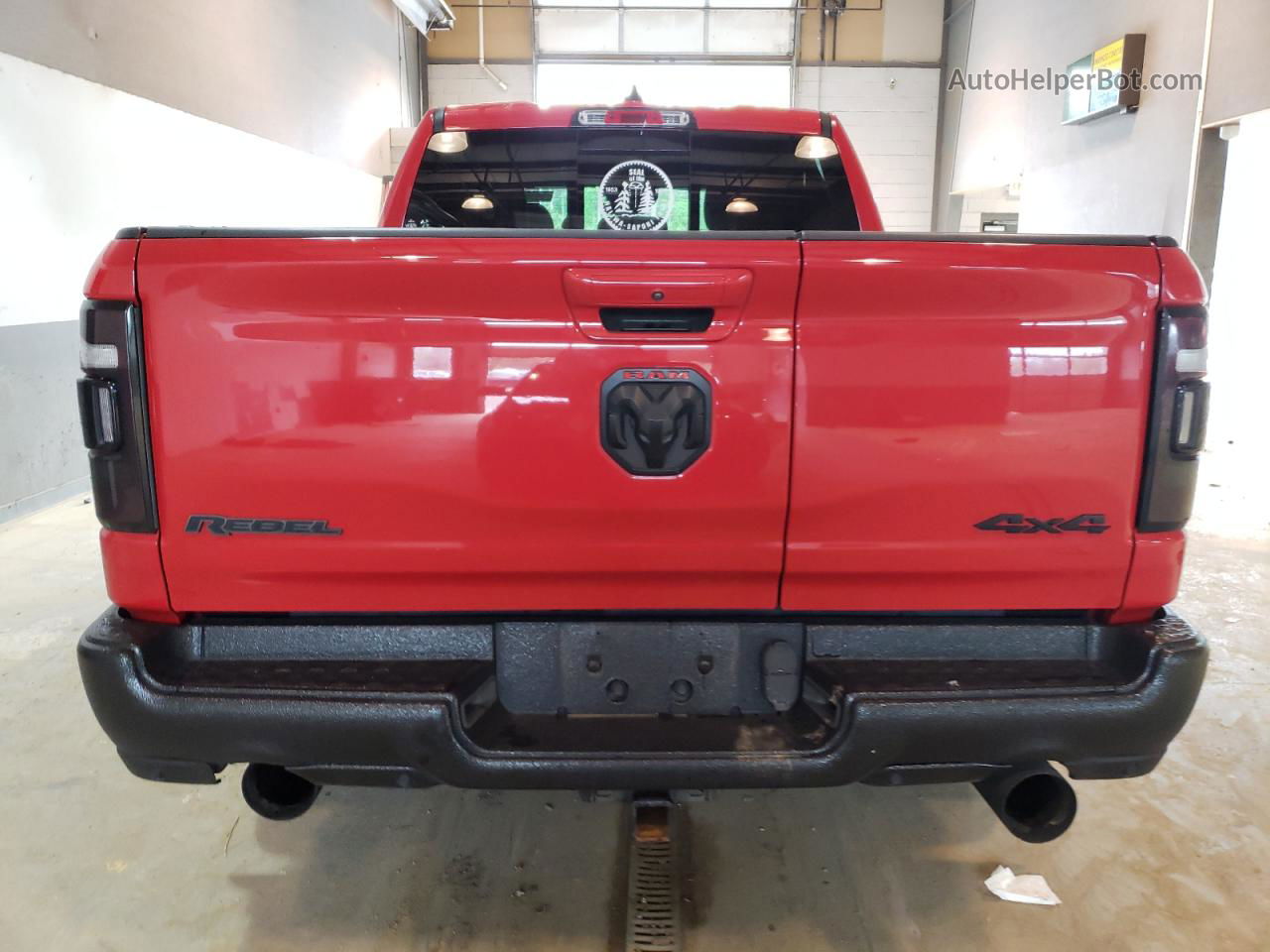 2020 Ram 1500 Rebel Red vin: 1C6SRFLT4LN118638