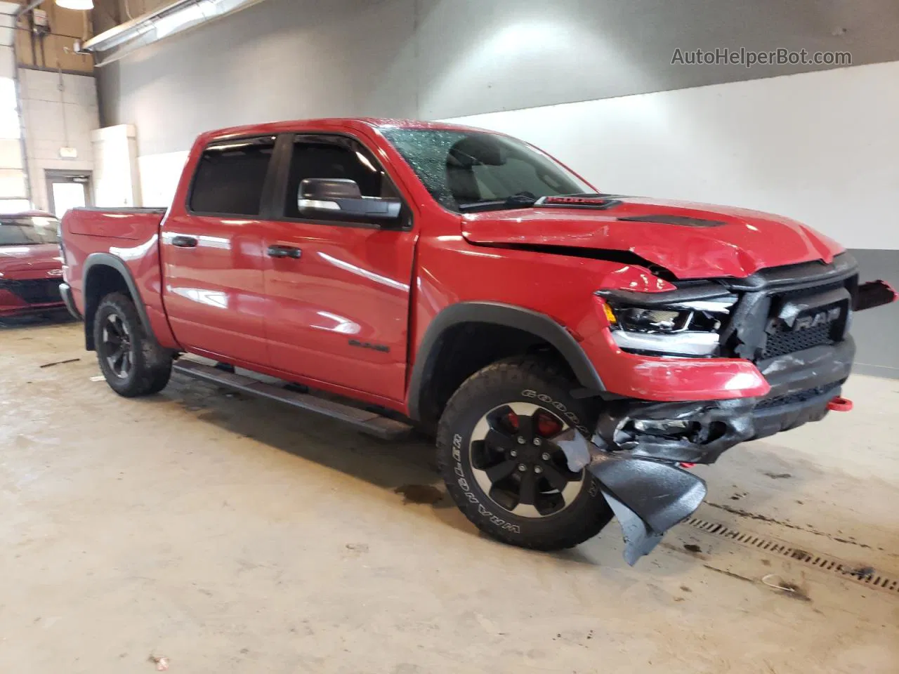 2020 Ram 1500 Rebel Red vin: 1C6SRFLT4LN118638