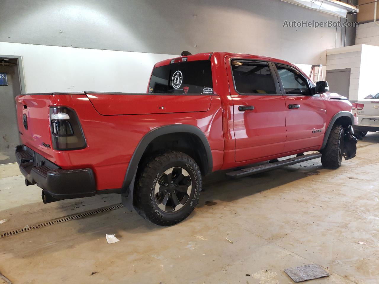 2020 Ram 1500 Rebel Red vin: 1C6SRFLT4LN118638