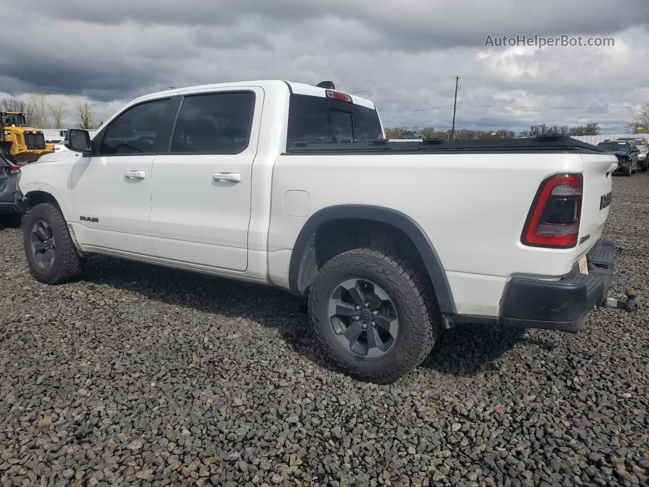 2019 Ram 1500 Rebel White vin: 1C6SRFLT5KN921084