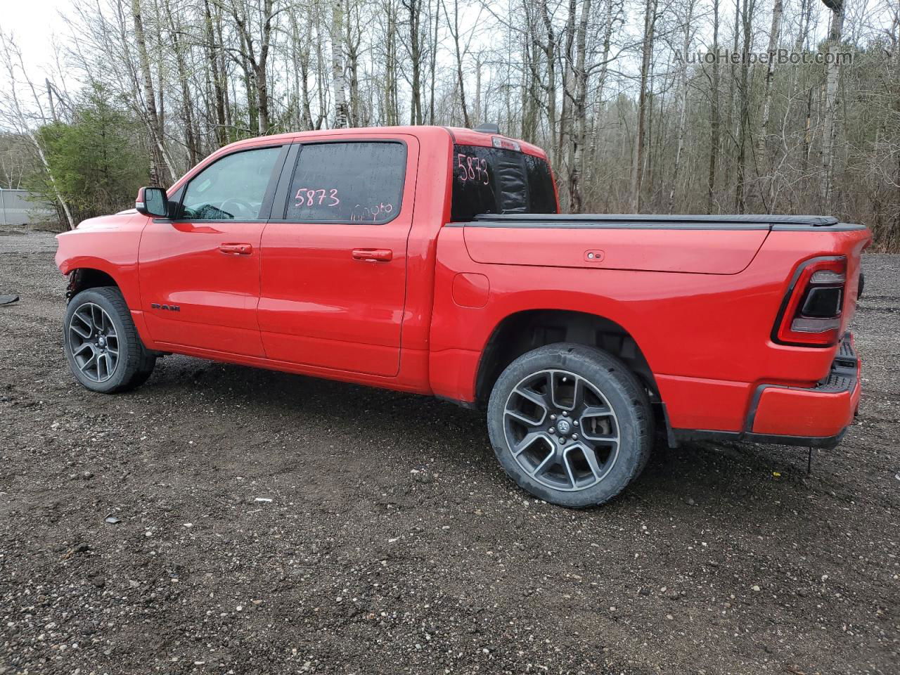 2019 Ram 1500 Rebel Красный vin: 1C6SRFLT6KN873109