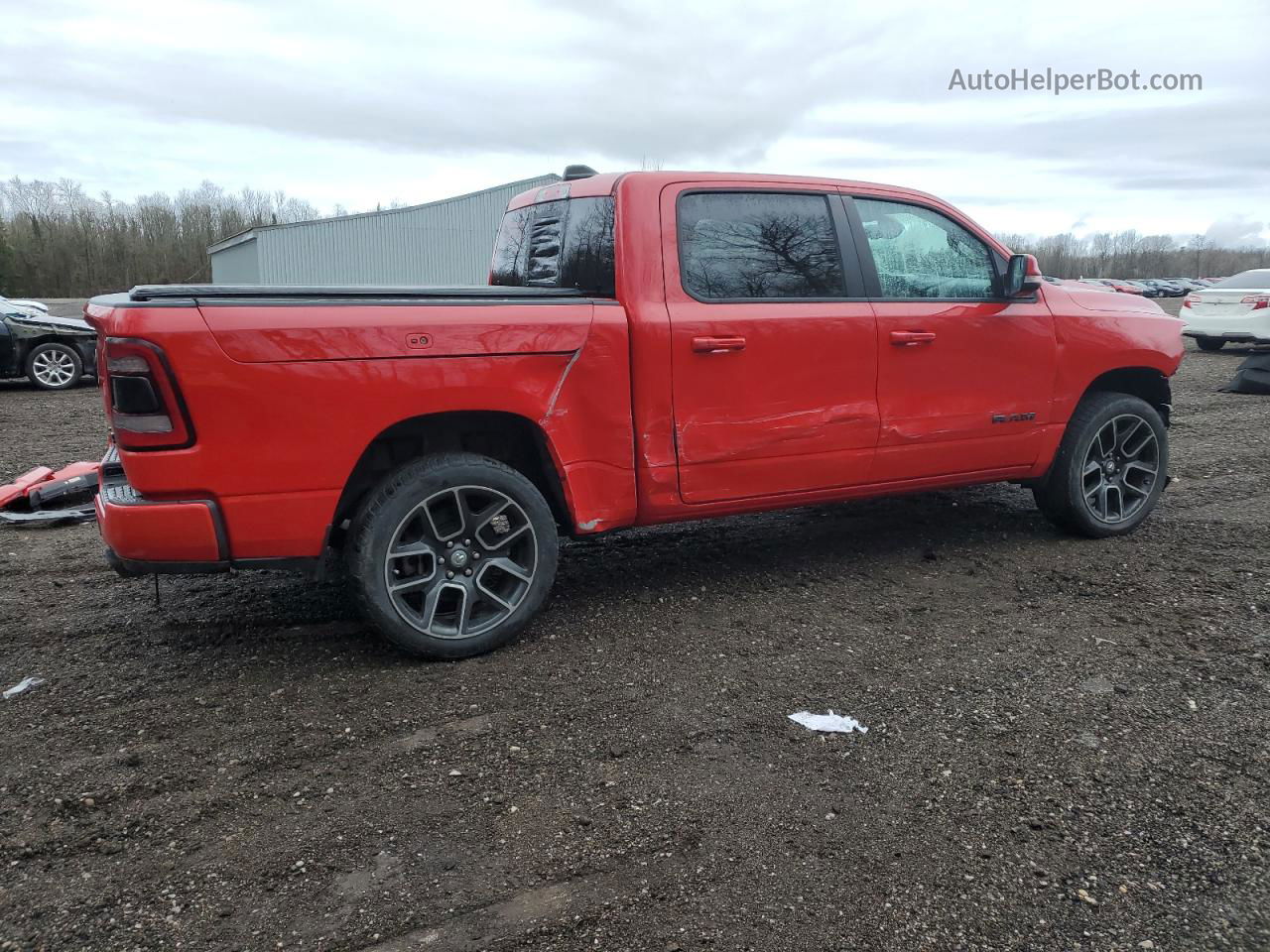 2019 Ram 1500 Rebel Red vin: 1C6SRFLT6KN873109