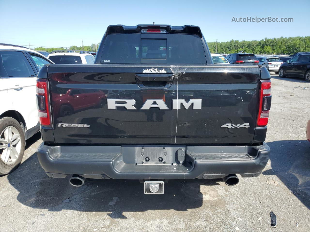 2020 Ram 1500 Rebel Black vin: 1C6SRFLT6LN404541