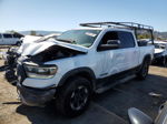 2020 Ram 1500 Rebel White vin: 1C6SRFLT8LN199255