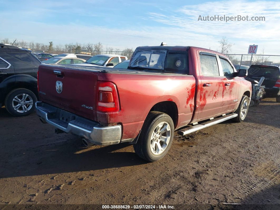 2019 Ram 1500   Red vin: 1C6SRFMT3KN515240