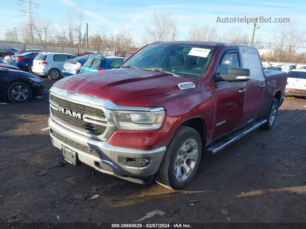 2019 Ram 1500   Red vin: 1C6SRFMT3KN515240