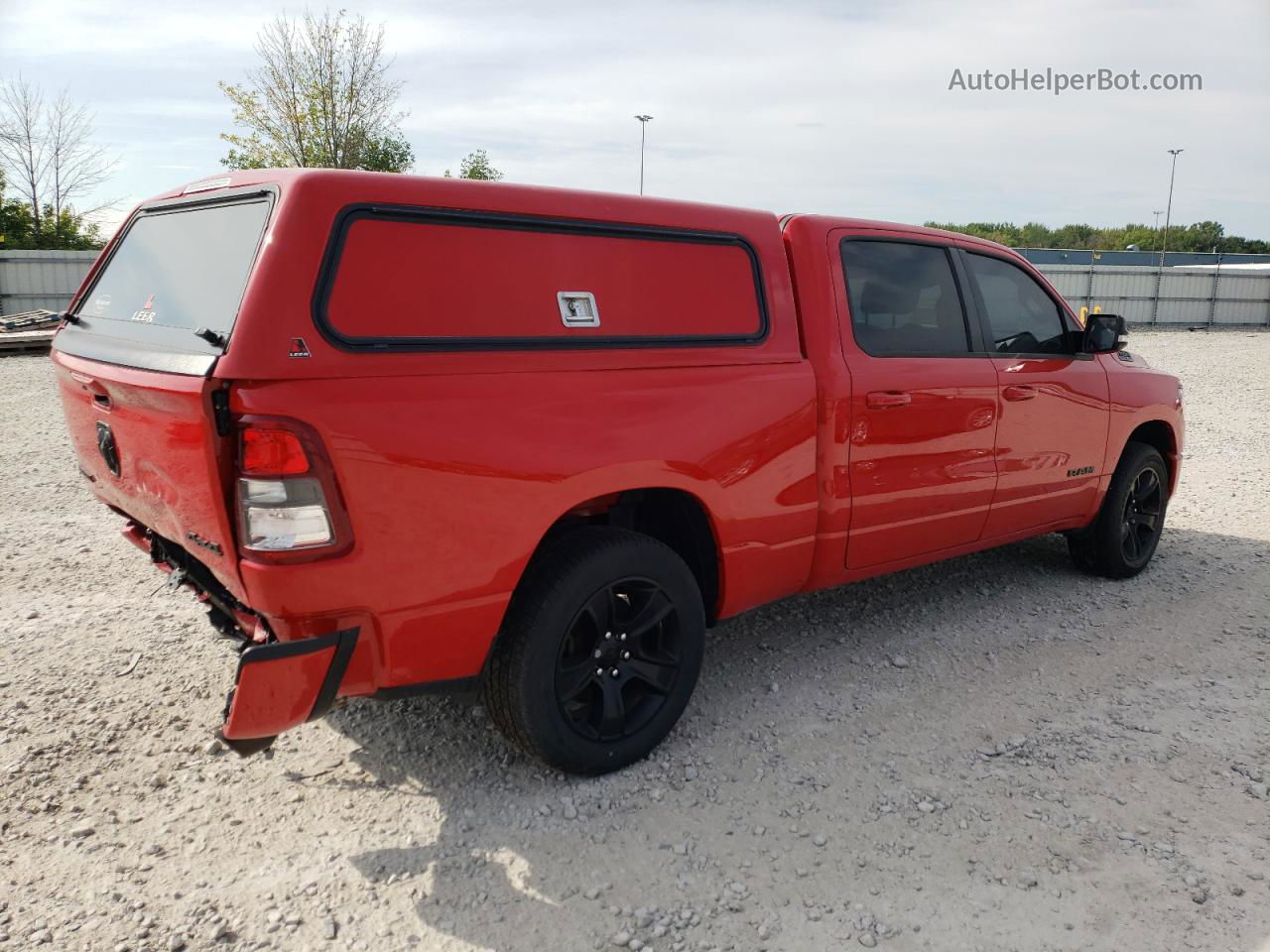 2022 Ram 1500 Big Horn/lone Star Red vin: 1C6SRFMT5NN224209