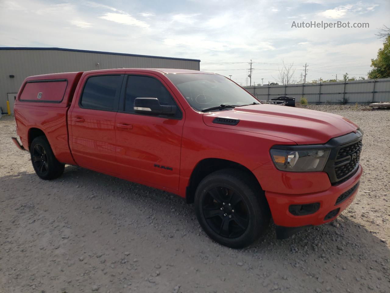 2022 Ram 1500 Big Horn/lone Star Red vin: 1C6SRFMT5NN224209