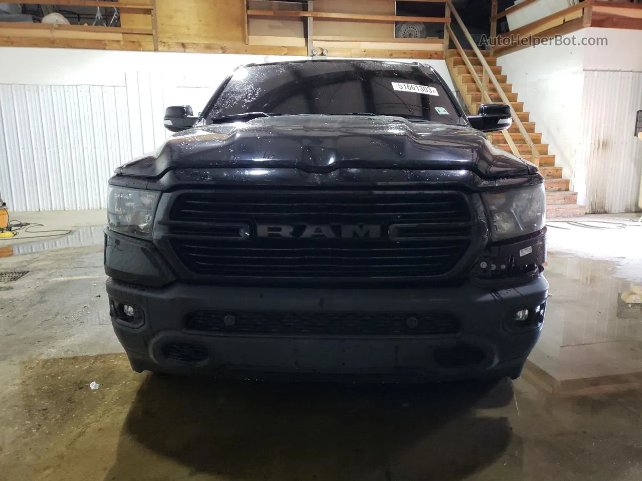 2019 Ram 1500 Big Horn/lone Star Black vin: 1C6SRFMT6KN881421