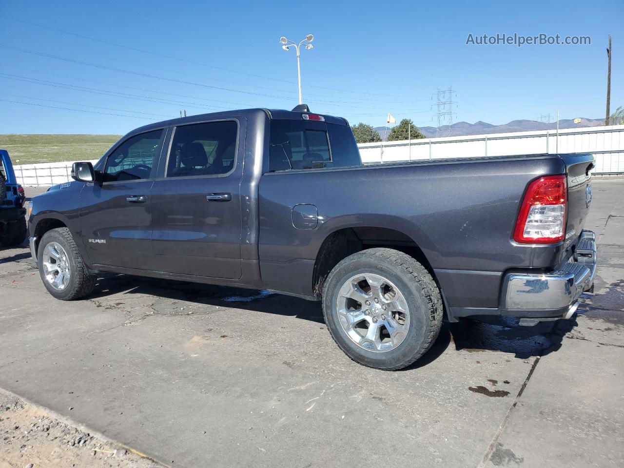 2019 Ram 1500 Big Horn/lone Star Charcoal vin: 1C6SRFMT7KN914880