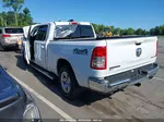 2022 Ram 1500 Big Horn  4x4 6'4 Box White vin: 1C6SRFMT8NN347566