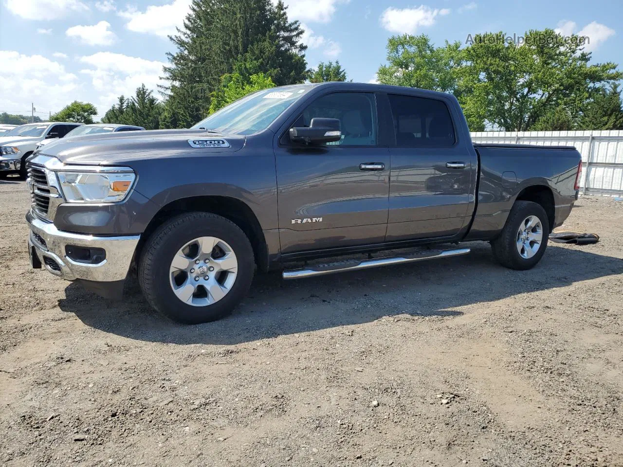 2019 Ram 1500 Big Horn/lone Star Gray vin: 1C6SRFMTXKN669282