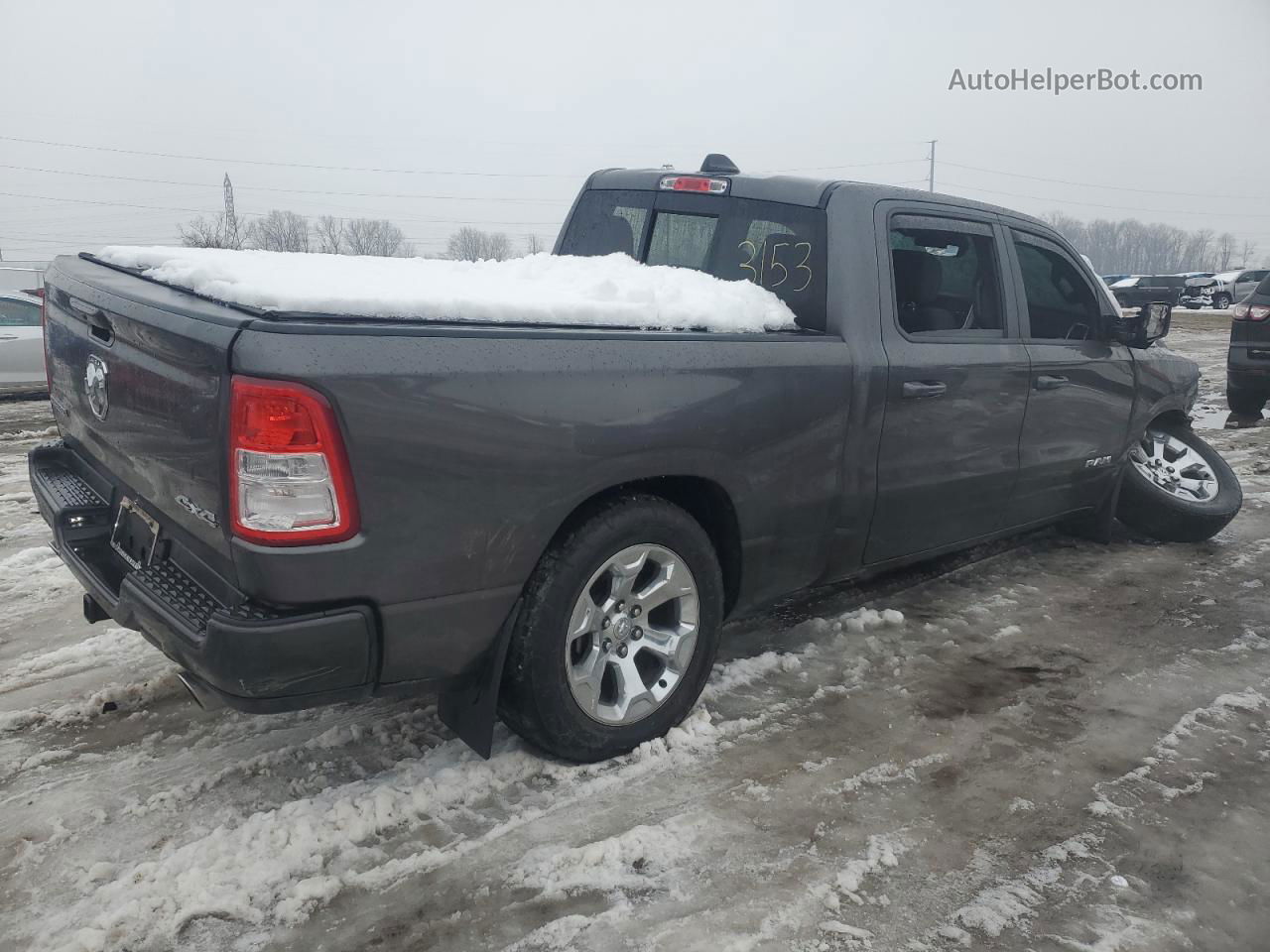 2019 Ram 1500 Big Horn/lone Star Gray vin: 1C6SRFMTXKN923153