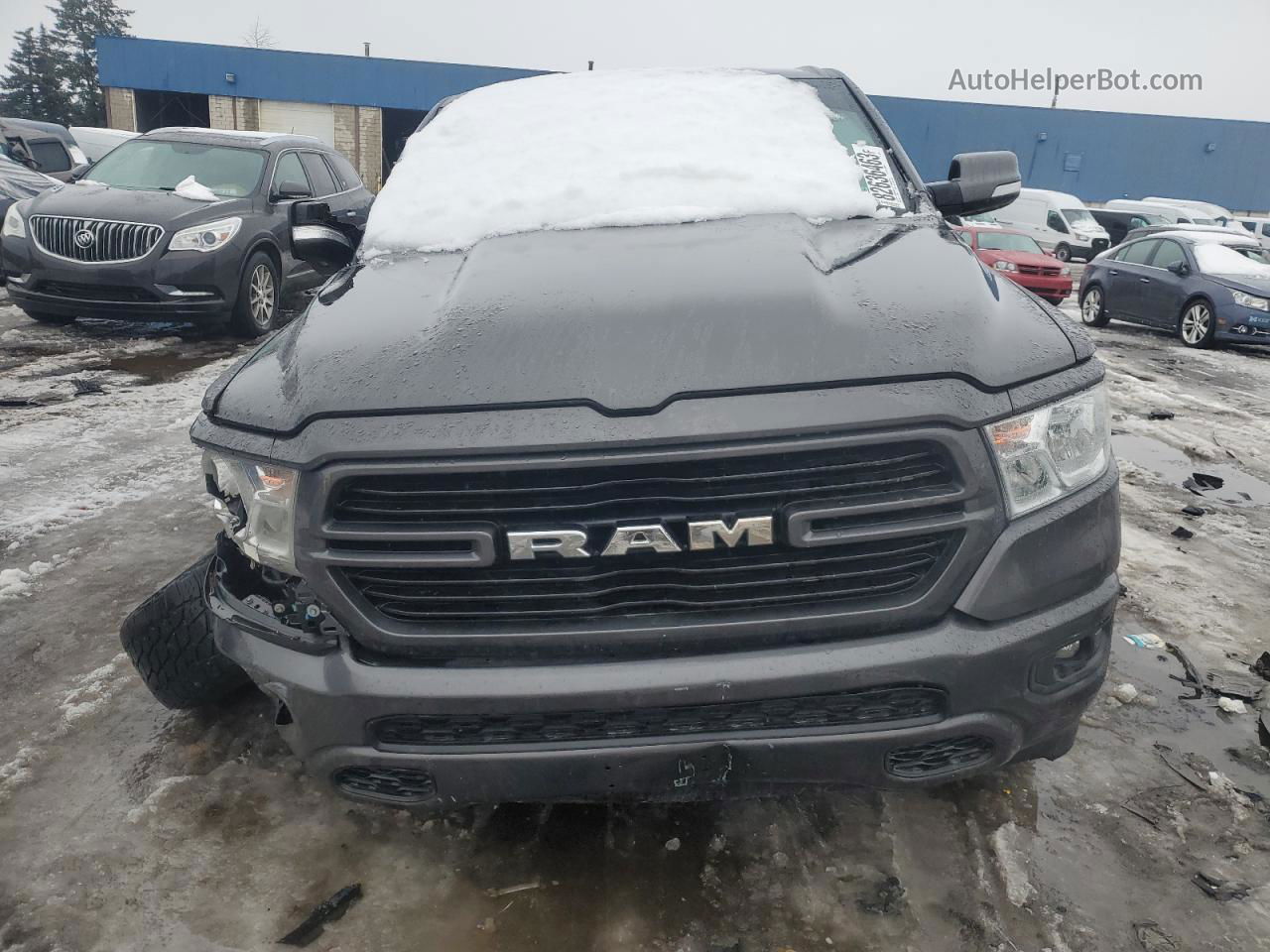 2019 Ram 1500 Big Horn/lone Star Gray vin: 1C6SRFMTXKN923153