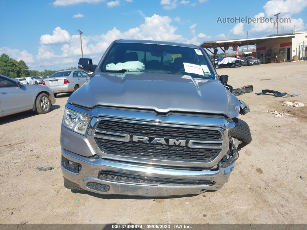 2022 Ram 1500 Big Horn Gray vin: 1C6SRFMTXNN212251