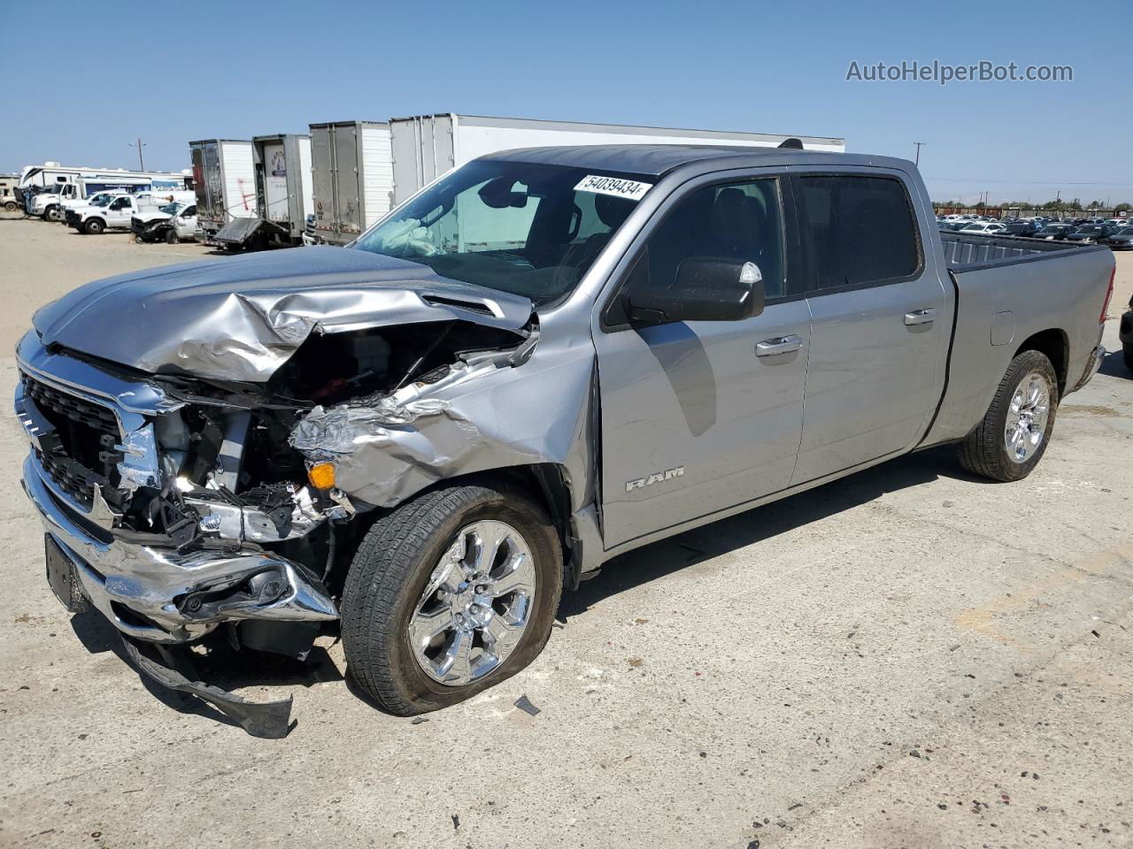 2022 Ram 1500 Big Horn/lone Star Silver vin: 1C6SRFMTXNN235464