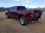 2019 Ram 1500 Limited Burgundy vin: 1C6SRFPT3KN551196