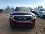 2019 Ram 1500 Limited Burgundy vin: 1C6SRFPT3KN551196