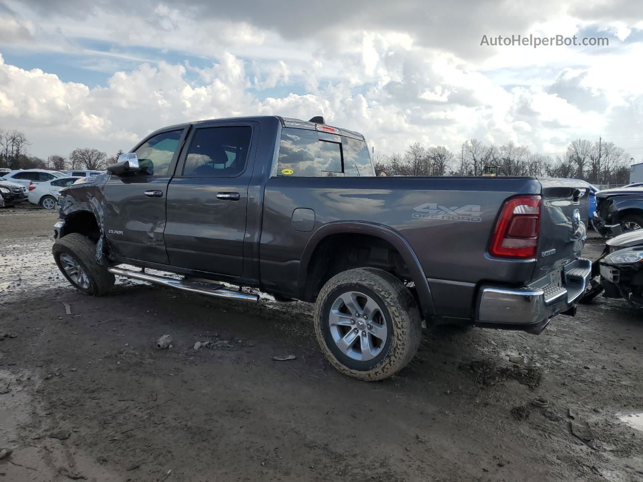 2019 Ram 1500 Laramie Угольный vin: 1C6SRFRT6KN570645