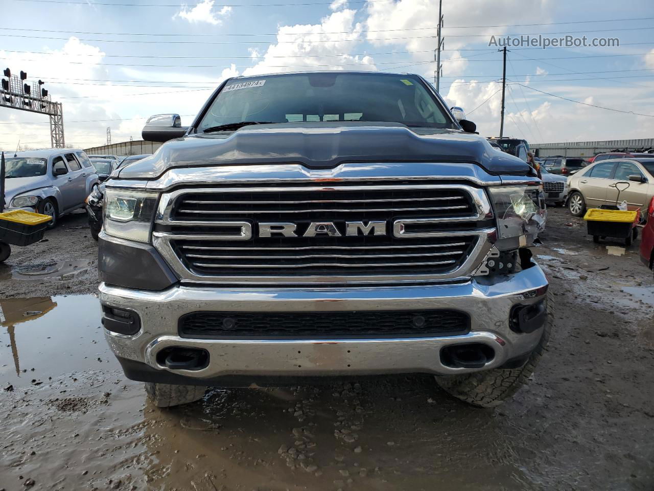 2019 Ram 1500 Laramie Charcoal vin: 1C6SRFRT6KN570645