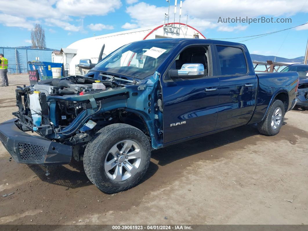 2022 Ram 1500 Laramie  4x4 6'4 Box Navy vin: 1C6SRFRT9NN380942