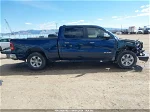 2022 Ram 1500 Laramie  4x4 6'4 Box Navy vin: 1C6SRFRT9NN380942