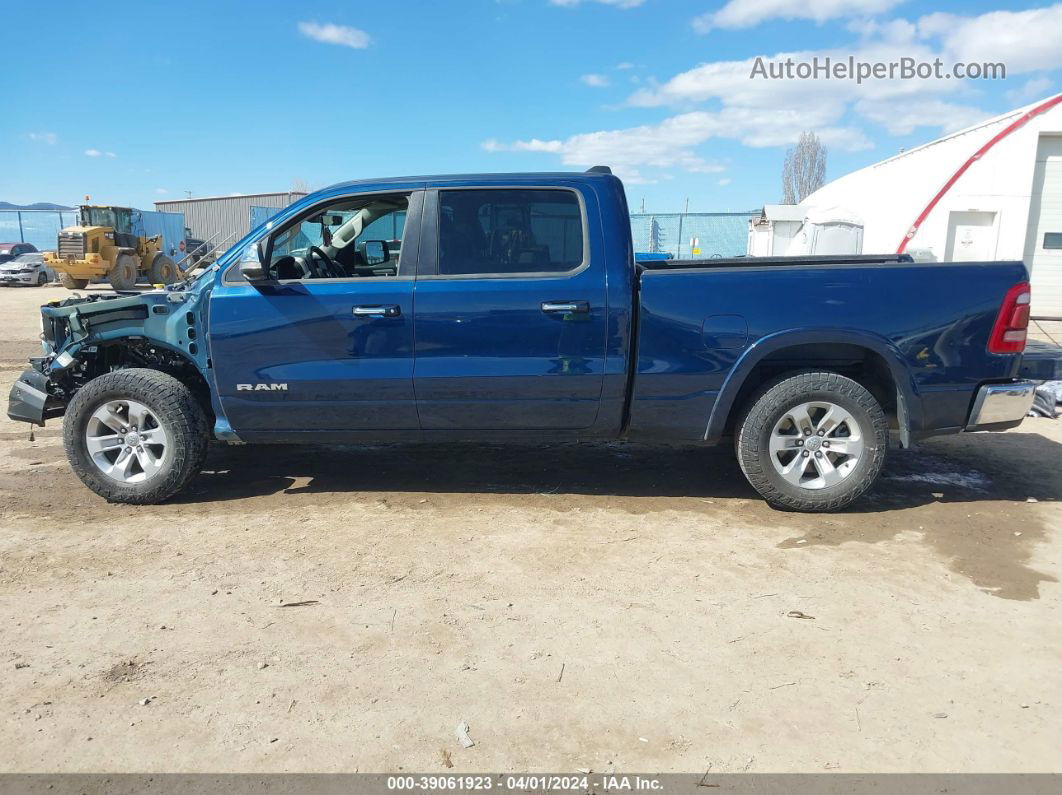 2022 Ram 1500 Laramie  4x4 6'4 Box Navy vin: 1C6SRFRT9NN380942