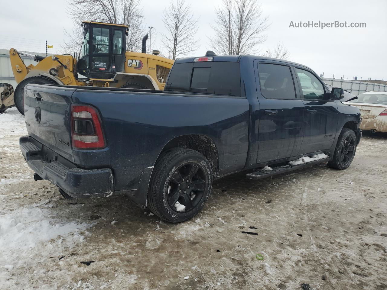 2022 Ram 1500 Sport Blue vin: 1C6SRFTTXNN110059