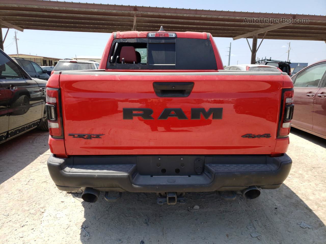 2022 Ram 1500 Trx Red vin: 1C6SRFU95NN318613